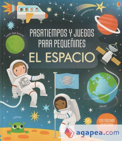 EL ESPACIO: LIBROS DE PEGATINAS, SAM SMITH, libro pegatinas