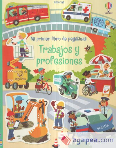 LIBRO DE PEGATINAS - LAS PROFESIONES