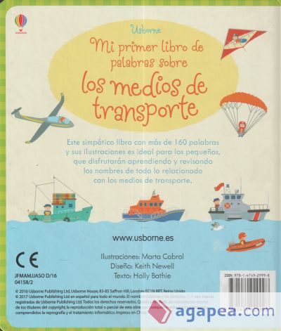 MEDIOS DE TRANSPORTE MI PRIMER LIBRO PAL