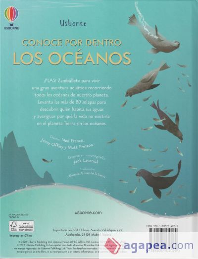 OCEANOS CONOCE POR DENTRO - EMILY BONE - 9781803704029