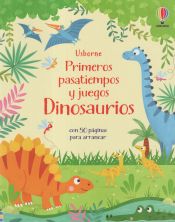 Portada de PASATIEMPOS Y JUEGOS DINOSAURIOS