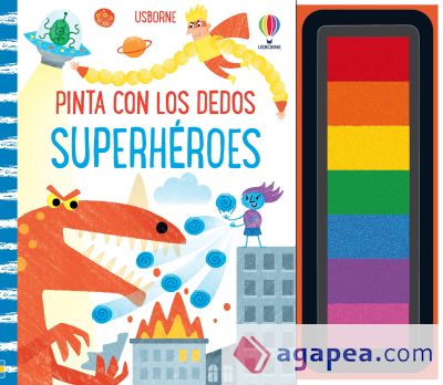 SUPERHEROES PINTA DEDOS