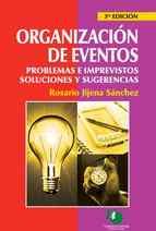 Portada de Organización de Eventos - problemas e imprevistos, soluciones y sugerencias (Ebook)