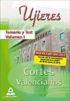 Ujieres de las cortes valencianas. Temario y test. Volumen i