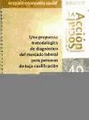 Una respuesta metodológica de diagnóstico del mercado laboral para personas de baja cualificación.