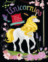 Unicornios. Dibujos para raspar y colorear