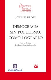 Portada de Democracia sin populismo