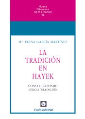 Portada de La tradición en Hayek