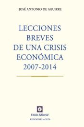 Portada de Lecciones breves de una crisis económica