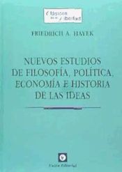 Portada de NUEVOS ESTUDIOS DE FILOSOFÍA, POLÍTICA, ECONOMÍA E HISTORIA DE LAS IDEAS