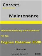 Portada de Correct Maintenance - Cognex DataMan 8500 (Ebook)