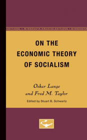Portada de On the Economic Theory of Socialism