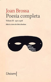 Portada de Poesia completa Joan Brossa: Volum III (1971-1976)