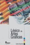 Portada de LEXICO DE ARTES GRAFICAS