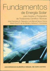 Portada de Fundamentos de energía solar para grados y postgrados de titulaciones científico-técnicas