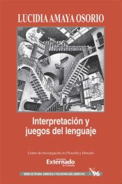 Portada de Interpretación y juegos del lenguaje