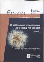 Portada de DIÁLOGO ENTRE LAS CIENCIAS, LA FILOSÓFIA Y LA TEOLOGÍA III. VOL. II