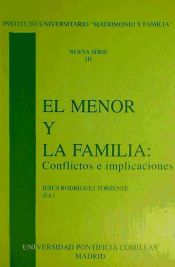 Portada de El menor y la familia: conflictos e implicaciones