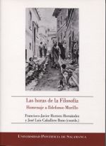 Portada de Las horas de la Filosofía. Homenaje a Ildefonso Murillo