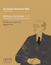 Portada de Sinfonía en tres tiempos (1925), Fernando Remacha Villar (1898-1984). Transcripción para dos pianos