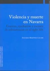 Portada de Violencia y muerte en Navarra