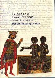 Portada de La India en la literatura griega