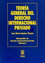 Portada de Teoría general del derecho internacional privado