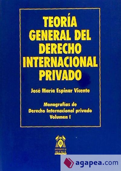 Teoría general del derecho internacional privado