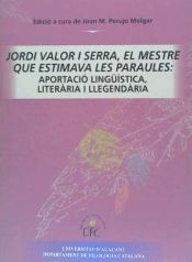 Portada de JORDI VALOR I SERRA, EL MESTRE QUE