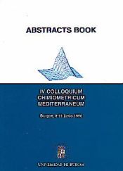 Portada de Abstracts Book. IV Colloquium chimiometricum mediterraneum