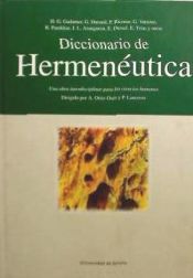 Portada de Diccionario de Hermenéutica