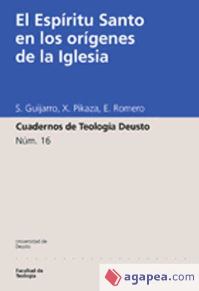 El Esp?ritu Santo en los or?genes de la Iglesia (Ebook)