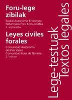 Portada de Foru-lege zibilak/Leyes civiles forales (Ebook)