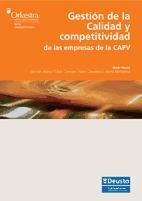 Portada de Gestión de la calidad y competitividad de las empresas de la CAPV