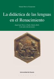 Portada de La didáctica de las lenguas en el Renacimiento