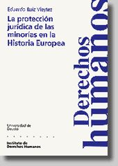 Portada de La protección jurídica de las minorías en la Historia Europea