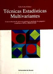 Portada de Técnicas estadísticas multivariantes