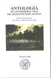 Portada de Antología de los primeros años del romanticismo alemán