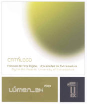 Portada de CATÁLOGO LÚMEN_EX 2010. Premios de Arte Digital