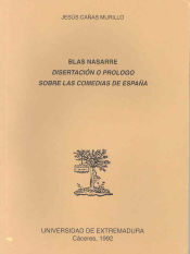 Portada de Disertación o prólogo sobre las comedias de España