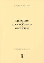 Portada de Ejercicios de álgebra lineal y geometría