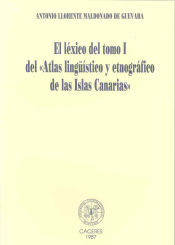 Portada de El léxico del tomo I del Atlas Lingüístico e Canariasa