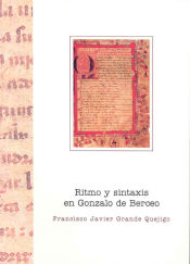 Portada de Ritmo y sintaxis en Gonzalo de Berceo