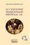 Portada de 24 canciones tradicionales españolas (CD musical)