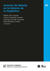 Portada de Antonio de Nebrija en la historia de la lingüística