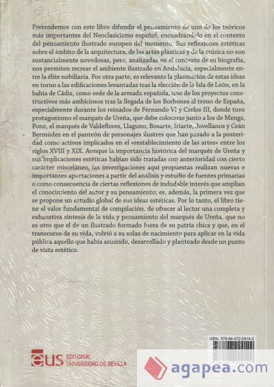 Teor&iacute;a ilustrada y reforma neocl&aacute;sica: las aportaciones del Marqu&eacute;s de Ure&ntilde;a (1741-1806)