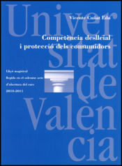 Portada de Competència deslleial i protecció dels consumidors