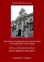 Portada de Estudios de Derecho de sociedades y de Derecho concursal