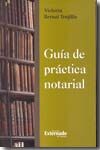 Portada de Guía de práctica notarial