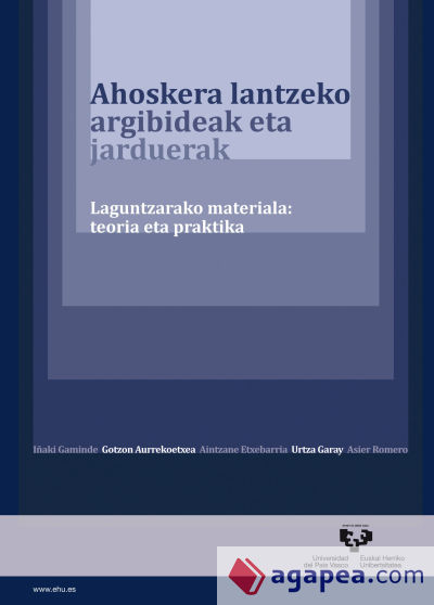 Ahoskera lantzeko argibideak eta jarduerak. Laguntzarako materiala: teoría eta praktika